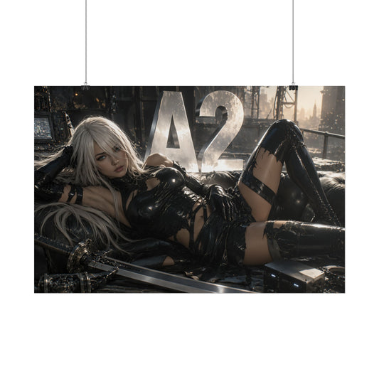 A2 NieR Poster Gaming Wall Art Gamer Room Decor Collectible Print