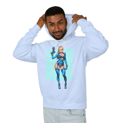 Samus Aran Hoodie | Cosmic Hunter Hoodie | Anime-Weltraumkrieger-Pullover