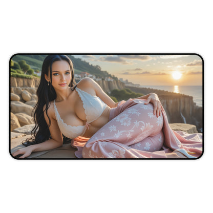 Nico Robin Desk Mat, Anime Gaming Mouse Pad, One Piece Heroine Large Desk Pad