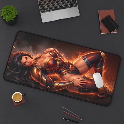 DC Comics Mouse Pad, Big Barda Desk Mat, Gamer Gift XXL