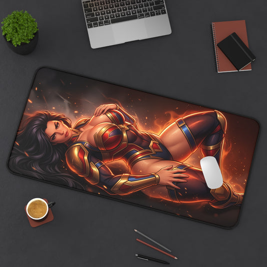 DC Comics Mouse Pad, Big Barda Desk Mat, Gamer Gift XXL