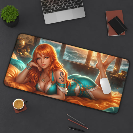 One Piece Mouse Pad, Nami Desk Mat, Anime Decor XXL