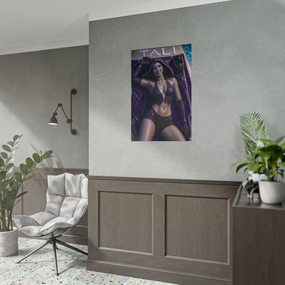 Tali Mass Effect Gaming Poster Wall Art Gamer Room Decor Collectible Print