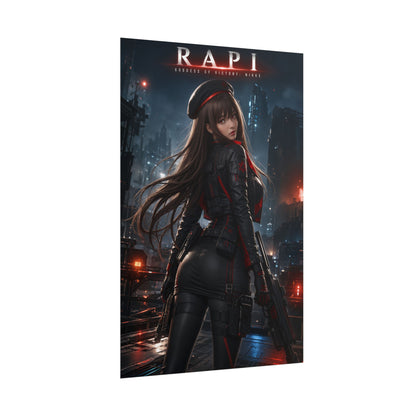 Rapi NIKKE Poster, Goddess of Victory Wall Art, Gaming Print Decor