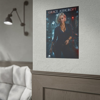 Grace Ashcroft Poster, Horror Game Wall Art, Gaming Print, Gamer Decor