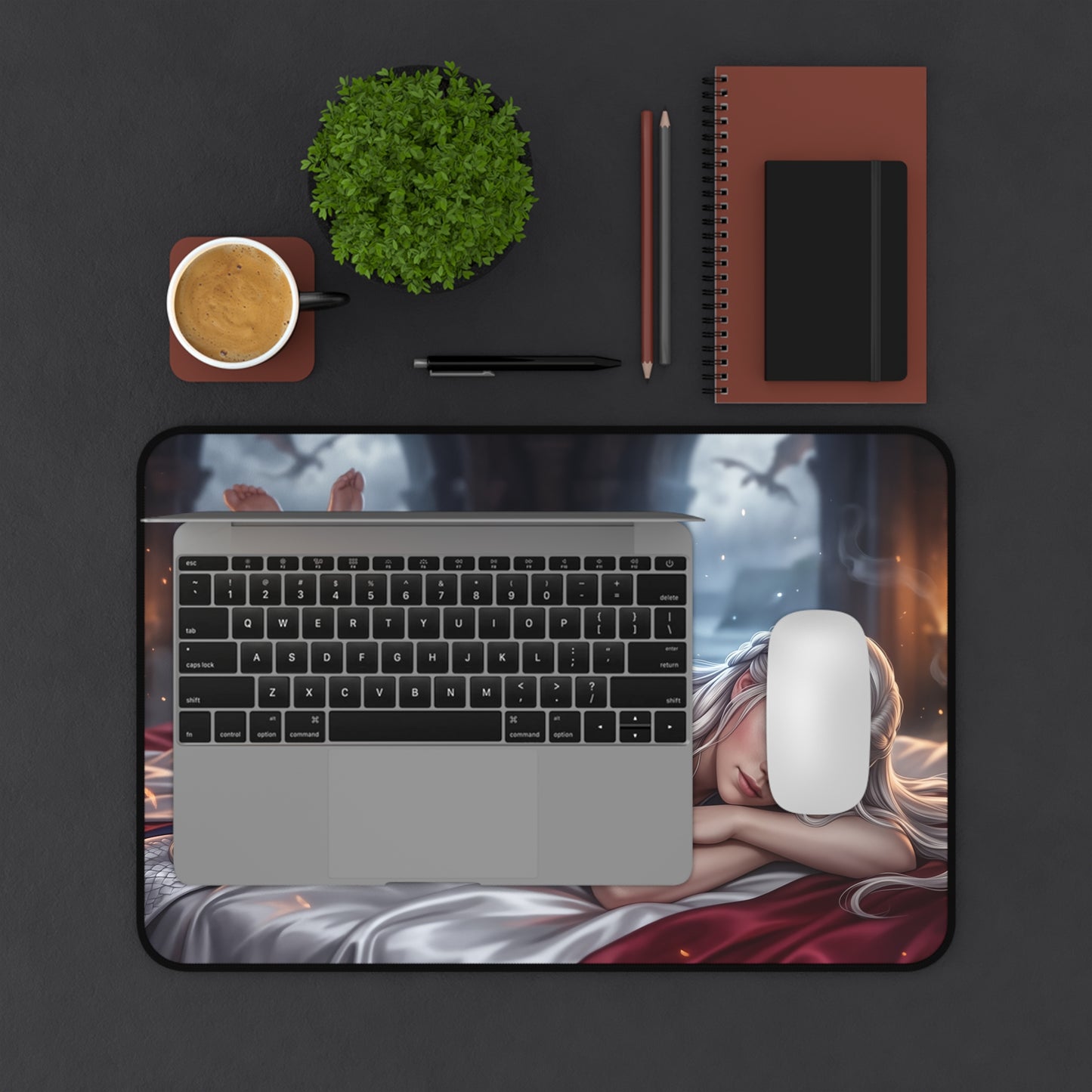 Game of Thrones Mouse Pad, Daenerys Desk Mat, XXL Pad
