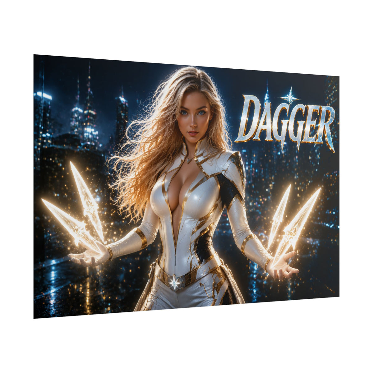 Dagger Comic Poster Character Wall Art Collector Room Decor Art Print