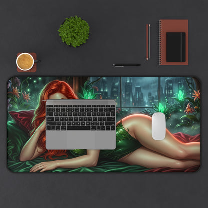 DC Comics Mouse Pad, Poison Ivy Desk Mat, Gamer Gift XXL