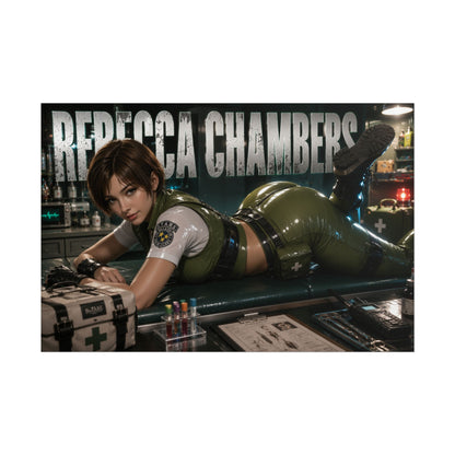 Rebecca Chambers Resident Evil Poster Gaming Wall Art Gamer Room Decor Art Print