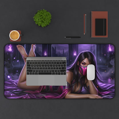 Mortal Kombat Mouse Pad, Mileena Desk Mat, Gamer Gift XXL