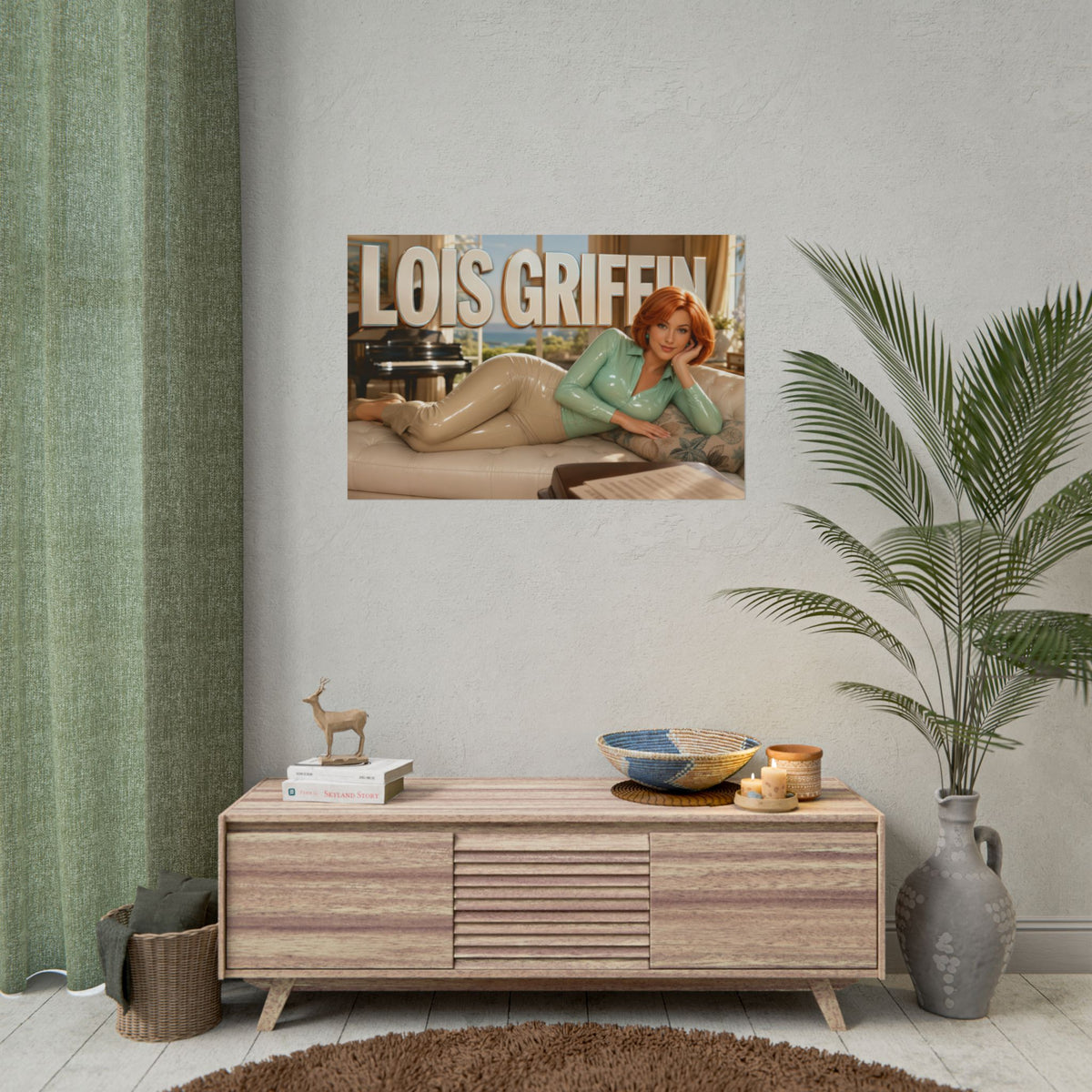 Room Decor Lois Griffin Family Guy Poster Cartoon Wall Art Collectible Print