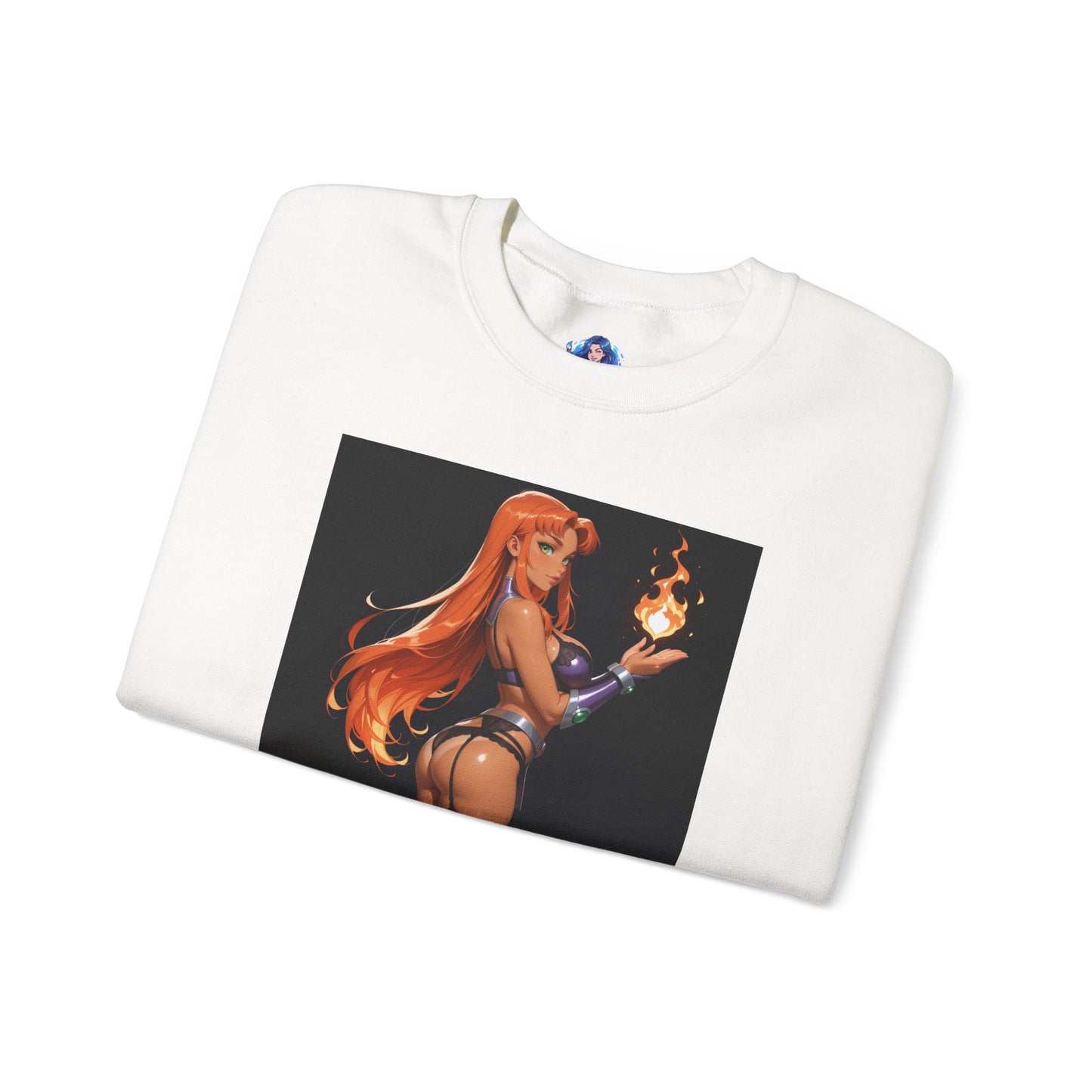Толстовка Starfire, чохол з круглим вирізом Teen Titans, яскравий одяг супергероїв для колекціонерів