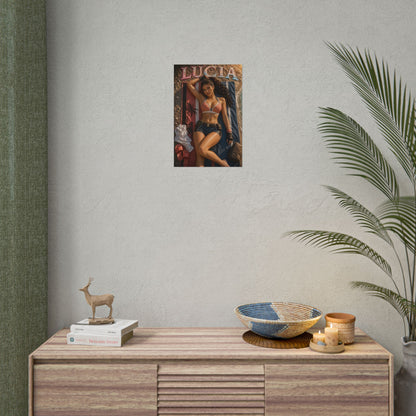 Game Room Decor Lucia Wall Art Poster Collectible Character Print
