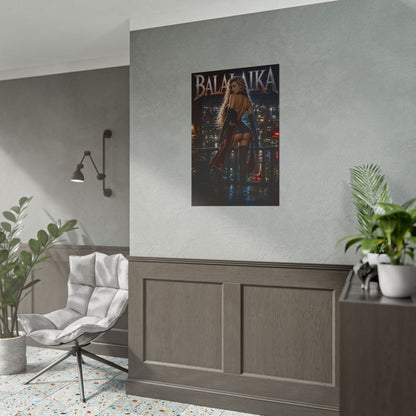 Balalaika Black Lagoon Poster Anime Wall Art Manga Style Bedroom Room Decor