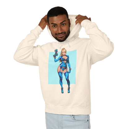 Samus Aran Hoodie | Cosmic Hunter Hoodie | Anime-Weltraumkrieger-Pullover
