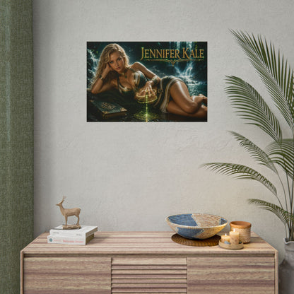 Jennifer Kale Comic Poster Character Wall Art Collector Room Decor Art Print