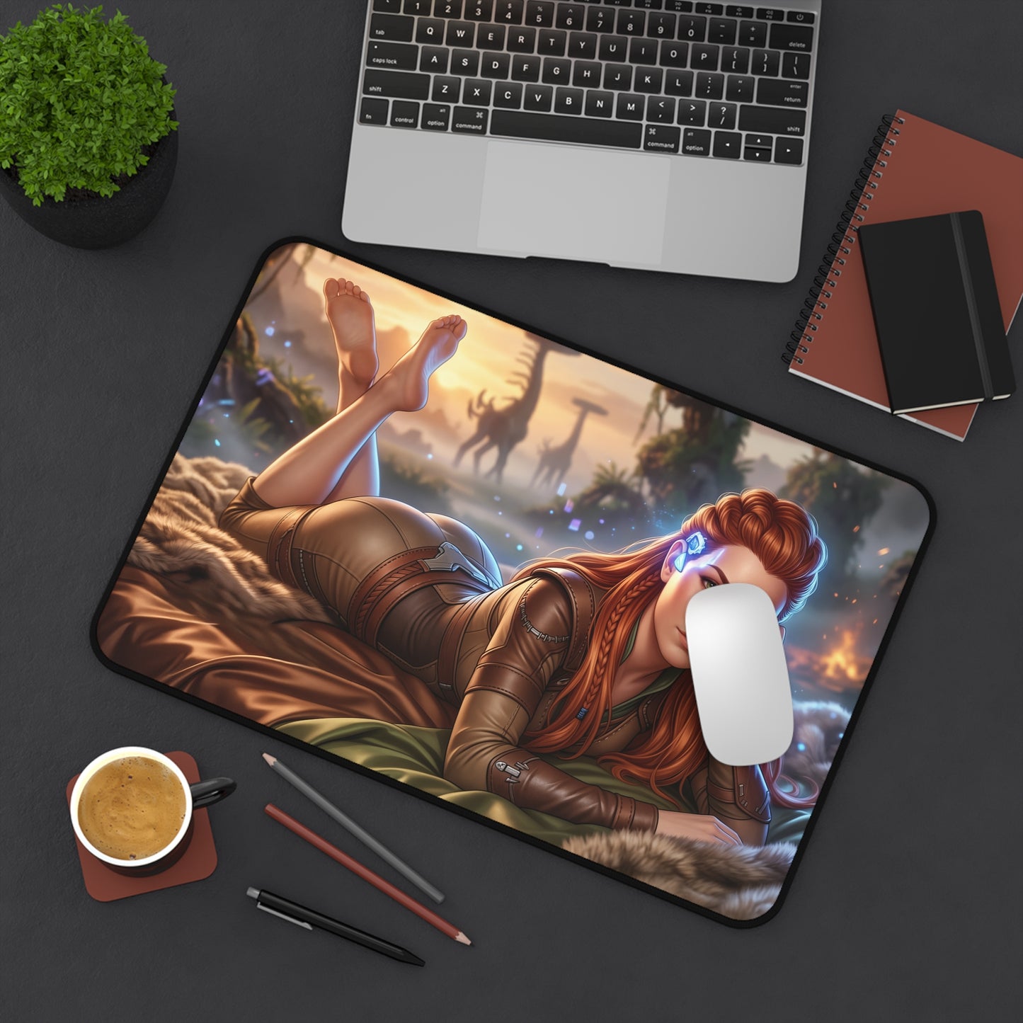Horizon Mouse Pad, Aloy Desk Mat, Large Gaming Pad XXL