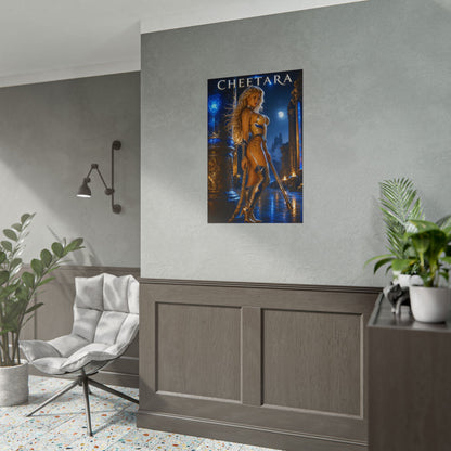 Cheetara ThunderCats Poster Classic Cartoon Wall Art Print Decor