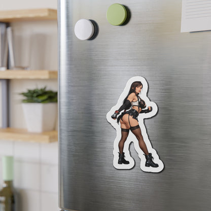 Tifa Lockhart Magnet – Sexy FF7 Anime-Girl Kühlschrankmagnet, Gamer-Deko