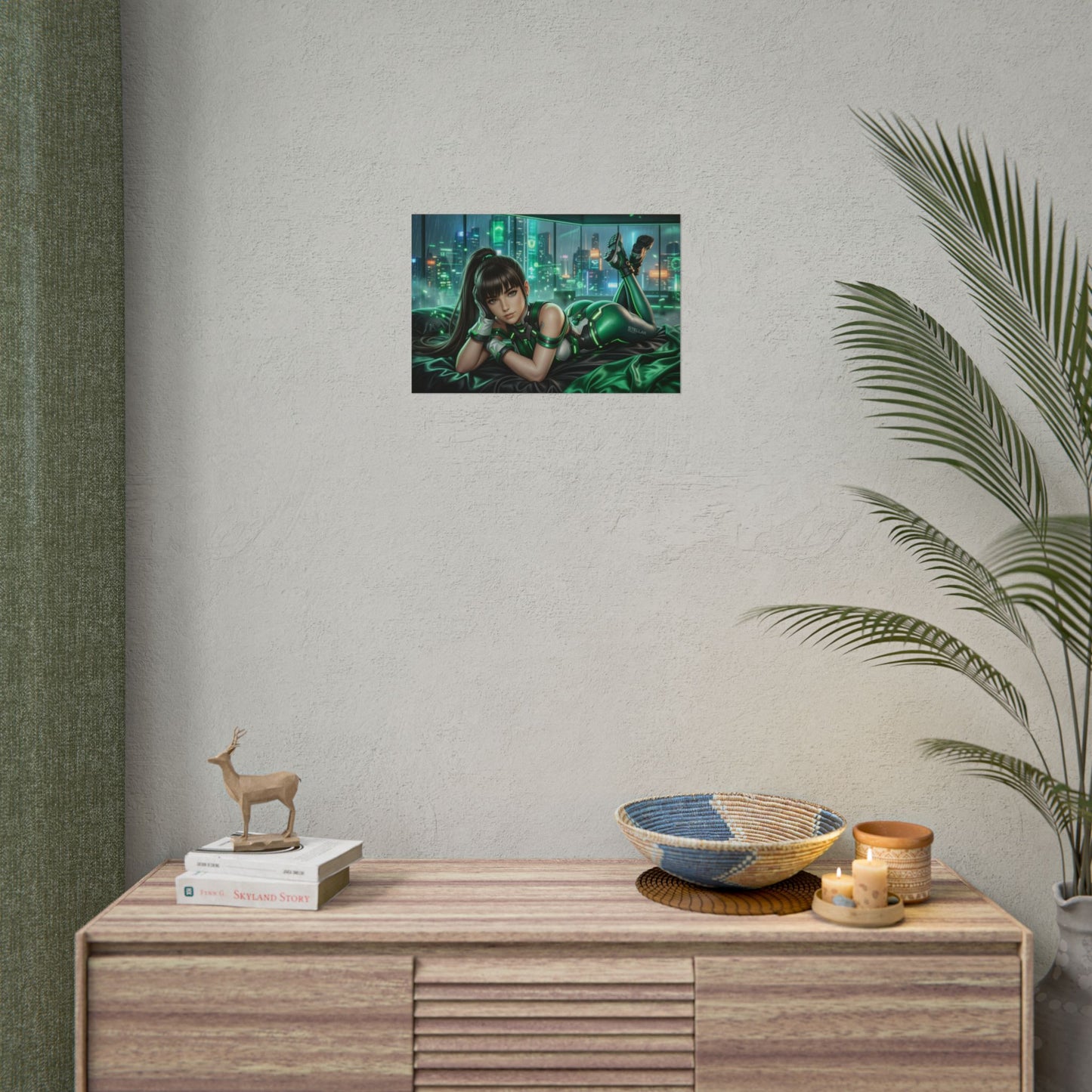 Eve Stellar Blade Poster, Sci Fi Wall Art, Gaming Print Decor
