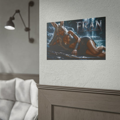 Fran Fantasy Poster Character Wall Art Bedroom Decor Collectible Print