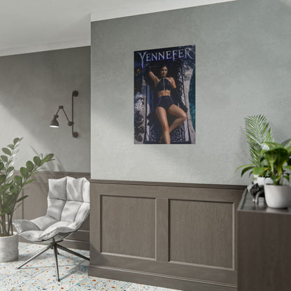 Fantasy Wall Art Yennefer The Witcher Poster Room Decor Collector Gift Art Print