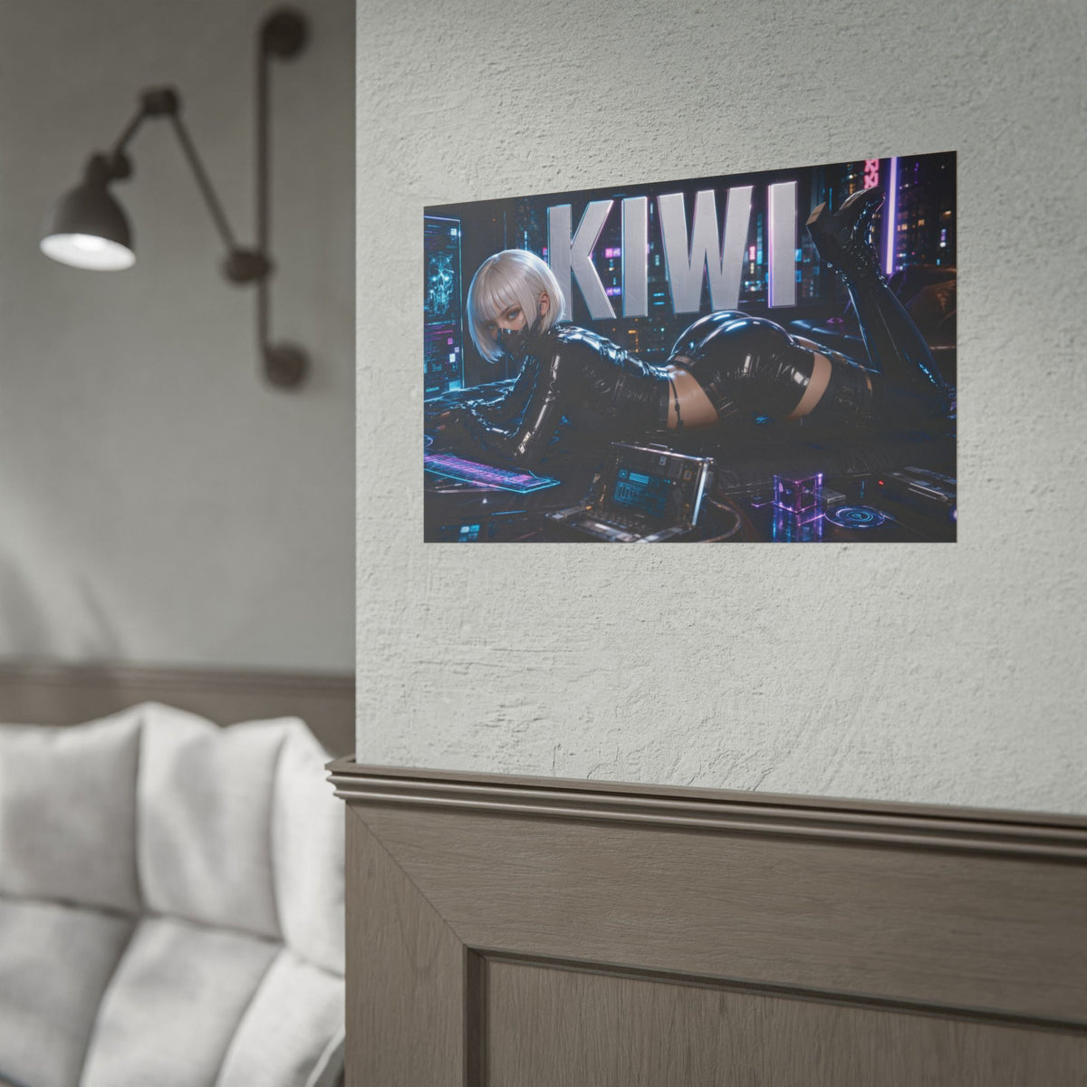 Anime Room Decor Kiwi Cyberpunk Edgerunners Poster Wall Art Character Print