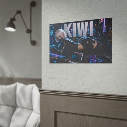 Anime Room Decor Kiwi Cyberpunk Edgerunners Poster Wall Art Character Print