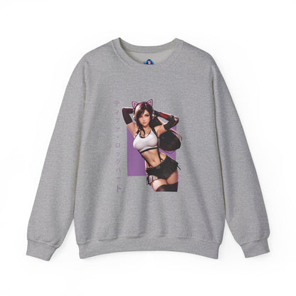 Толстовка Tifa Lockhart, футболка з круглим вирізом FF7 Heroine, преміальний вуличний одяг для колекціонерів у жанрі gaming