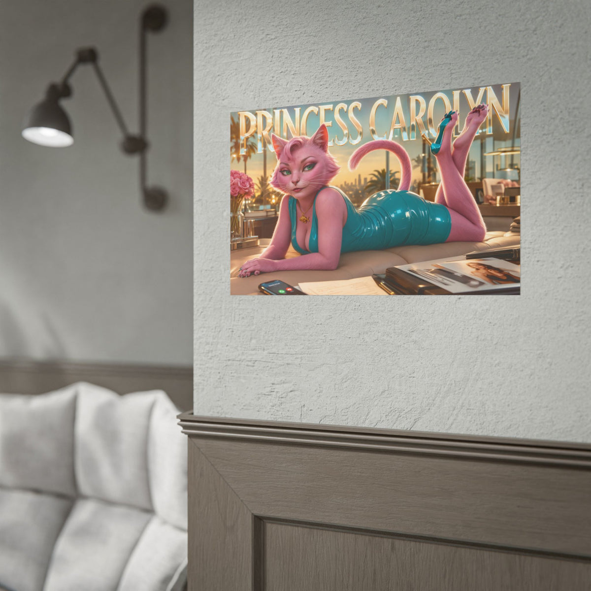 Princess Carolyn BoJack Horseman Wall Art Poster Character Decor Collector Gift