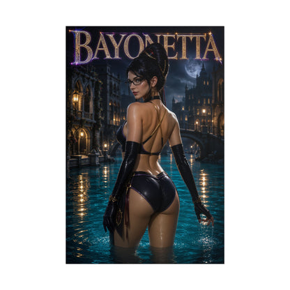 Gaming Wall Art Bayonetta Poster Bedroom Game Room Decor Art Print