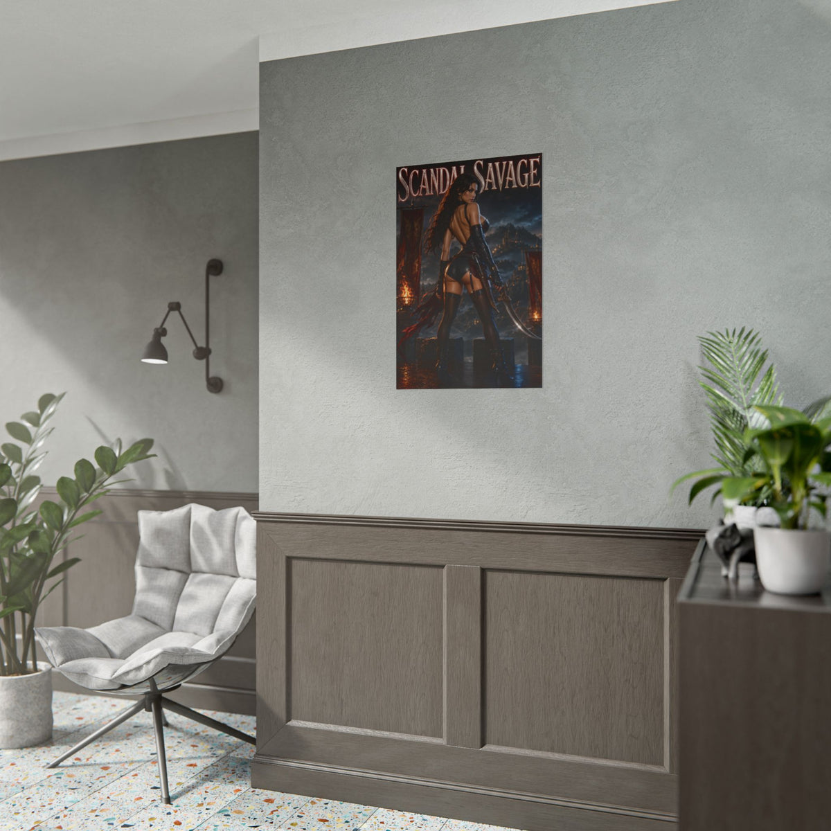 Scandal Savage Comic Poster Character Wall Art Collector Room Decor Art Print