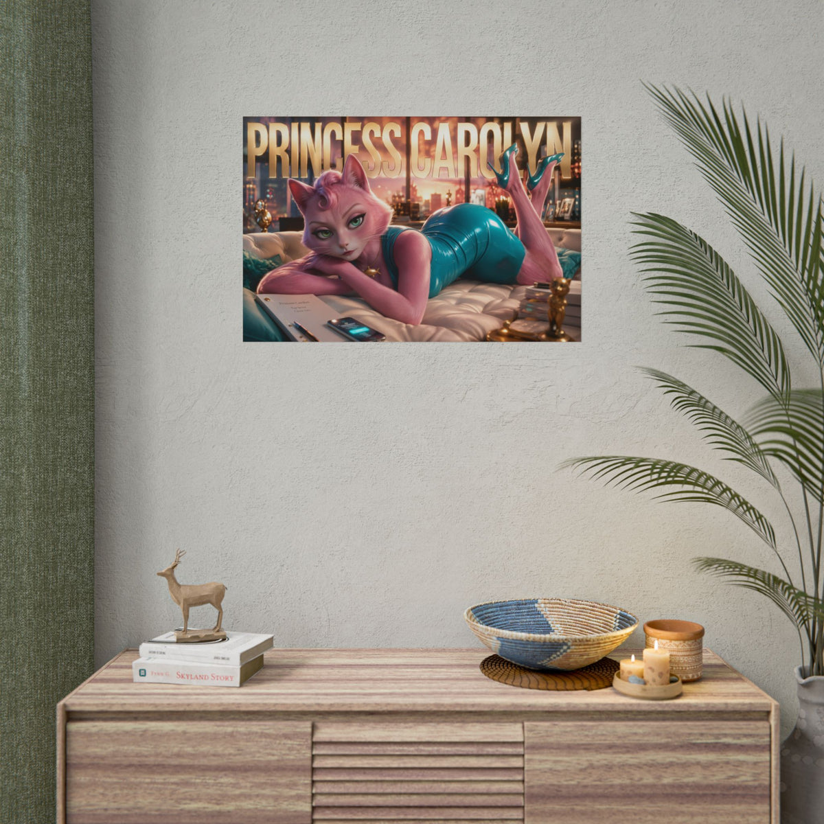 Princess Carolyn BoJack Horseman Wall Art Poster Character Decor Collector Gift