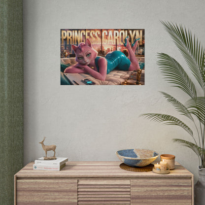 Princess Carolyn BoJack Horseman Wall Art Poster Character Decor Collector Gift