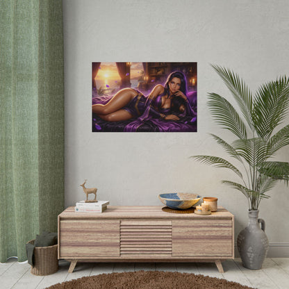 Nico Robin Poster, Anime Wall Art, Fantasy Print, Gamer Decor