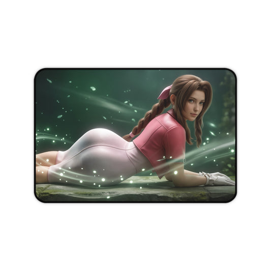 Final Fantasy Mouse Pad, Aerith Desk Mat, Gamer Gift