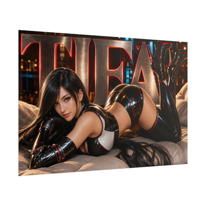 Tifa Lockhart Poster Gaming Wall Art Gamer Room Decor Collectible Print