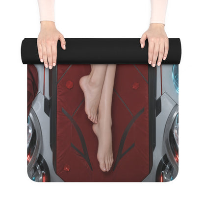 Zero Two Yoga Mat Natural Rubber Non Slip Pilates Fitness Mat