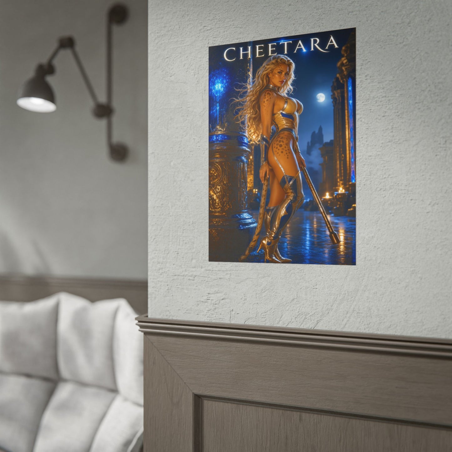 Cheetara ThunderCats Poster Classic Cartoon Wall Art Print Decor