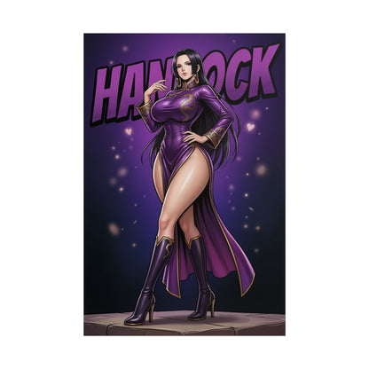 Boa Hancock One Piece Poster, One Piece Wall Art Print, Pirate Empress Decor, Anime Wall Art, Gift for Fan