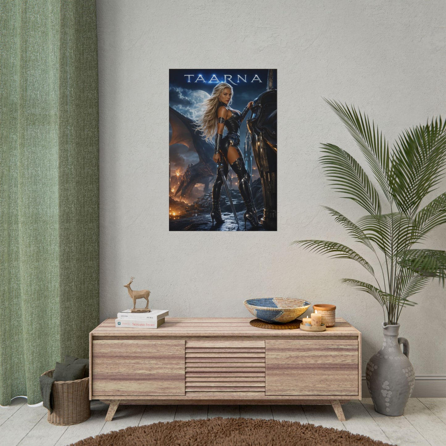 Taarna Heavy Metal Poster Fantasy Wall Art Print Decor
