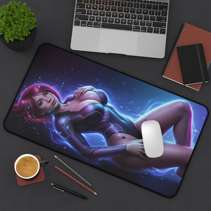 Cyberpunk Mouse Pad, Songbird Desk Mat, Anime Mouse Pad