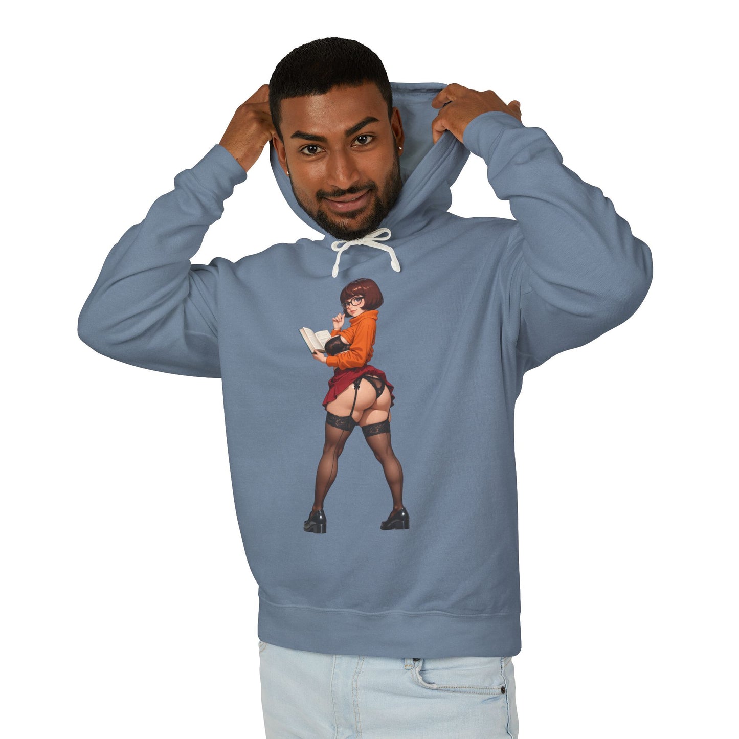 Velma-Hoodie | Niedlicher Cartoon-Hoodie | Anime-Pullover mit mysteriösem Mädchen