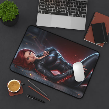 Marvel Mouse Pad, Black Widow Desk Mat, Large Desk Pad