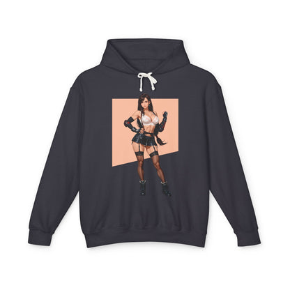 Худі з Тіфою Локхарт | Худі з аніме-героїнею | Елегантний фентезійний пуловер