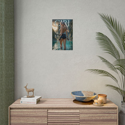 Fantasy Wall Art Ciri The Witcher Poster Room Decor Collector Gift Art Print