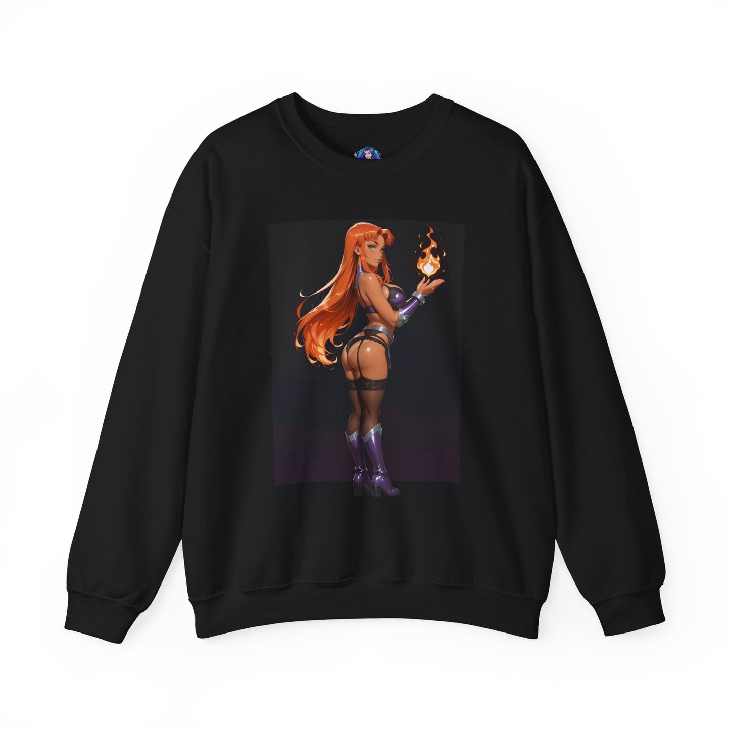 Толстовка Starfire, чохол з круглим вирізом Teen Titans, яскравий одяг супергероїв для колекціонерів