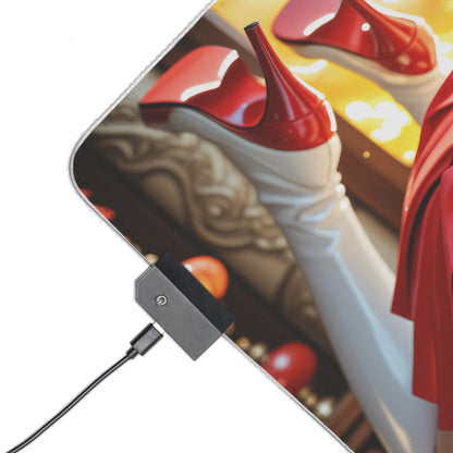 Килимок для столу Sailor Mars – світлодіодний RGB-підкладка, набір для дівчини з аніме Mystic Waifu