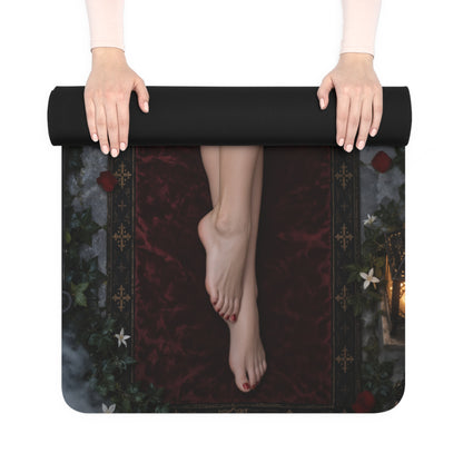 Vampirella Yoga Pilates Mat Non Slip Fitness Workout Mat 24x72