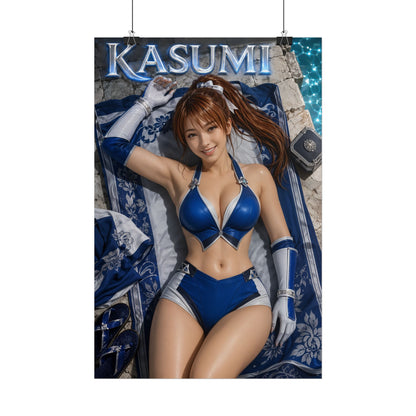 Kasumi Dead or Alive Gaming Poster Wall Art Gamer Room Decor Collectible Print